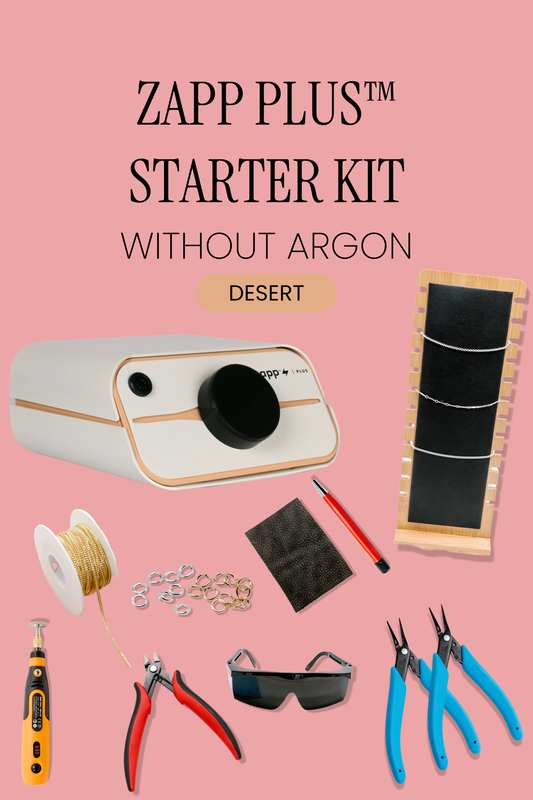 NEW Desert Zapp Plus - Permanent Jewelry Welder Starter Kit {without Argon}