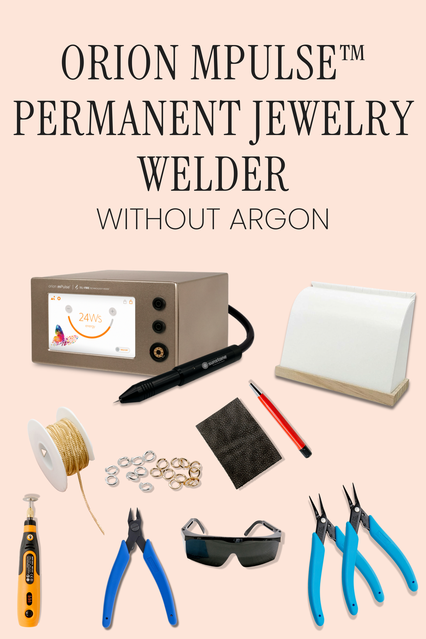 Orion mPulse Permanent Jewelry Welder Starter Kit {without Argon}
