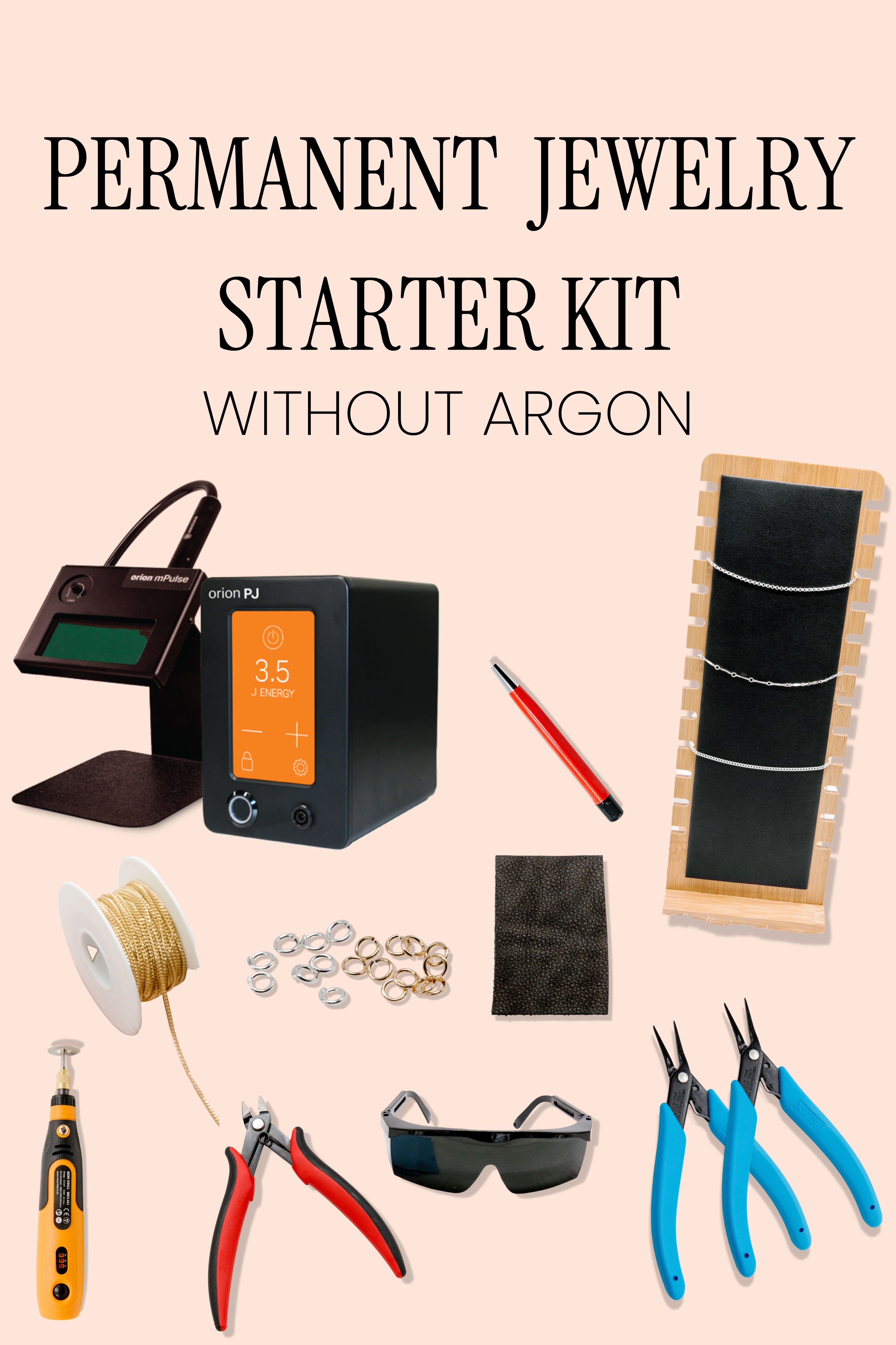 Permanent Jewelry Starter Kit {without Argon}