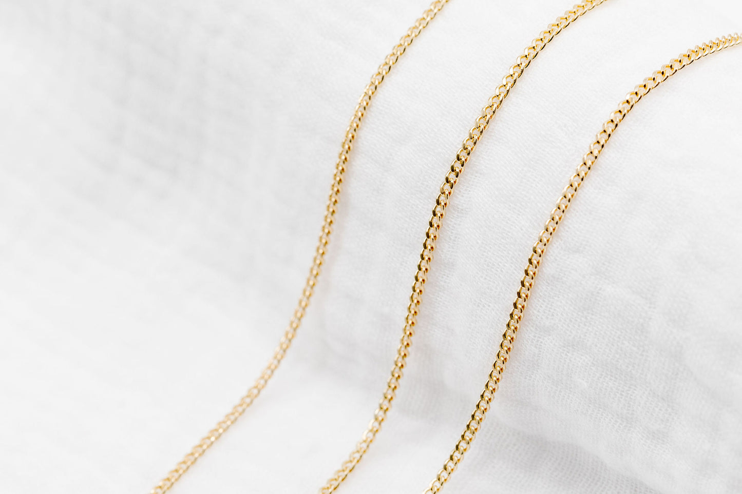 Gold Filled Curb Chain 1.91 x 2.61mm