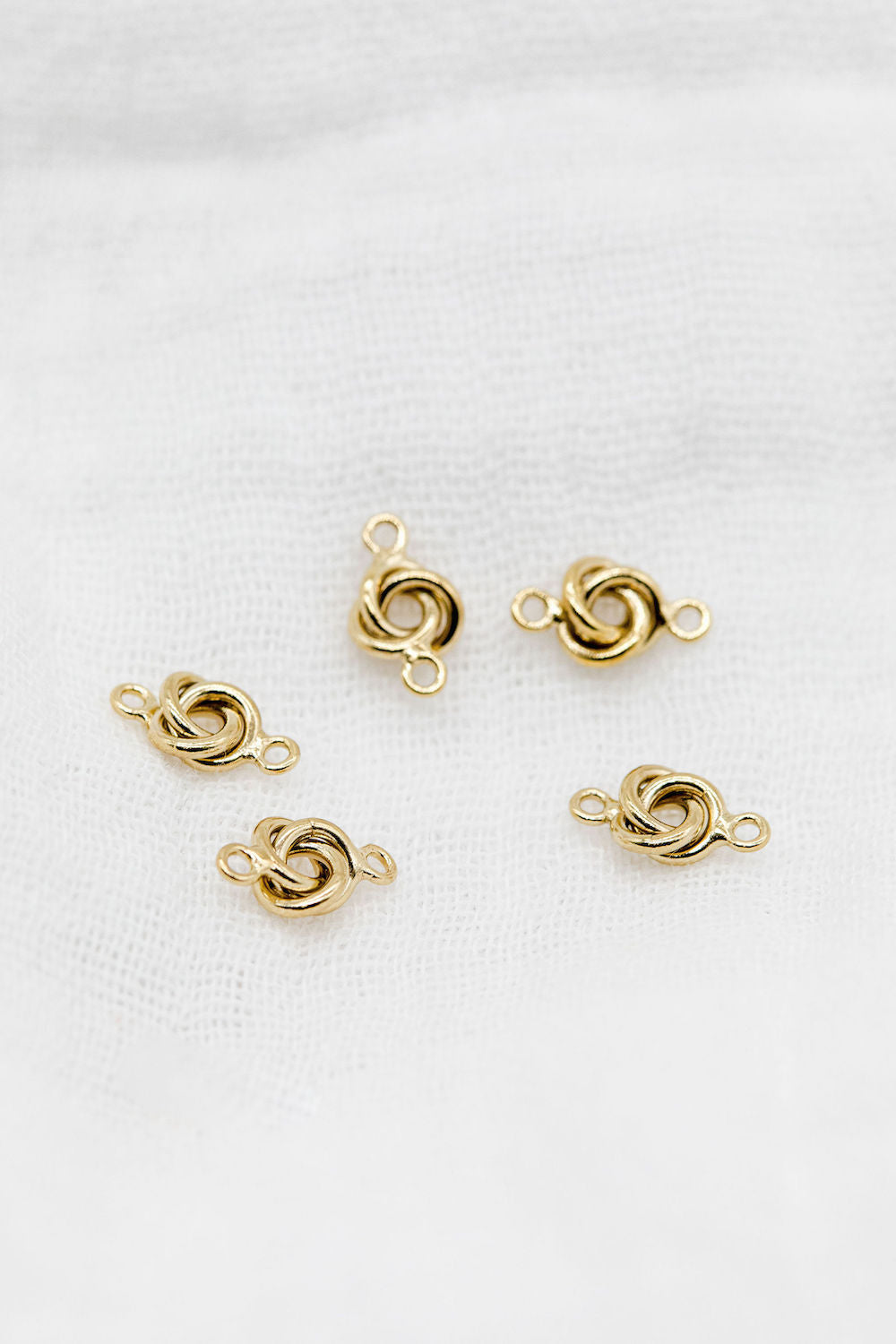 14Kt Gold Filled Love Knot Connector