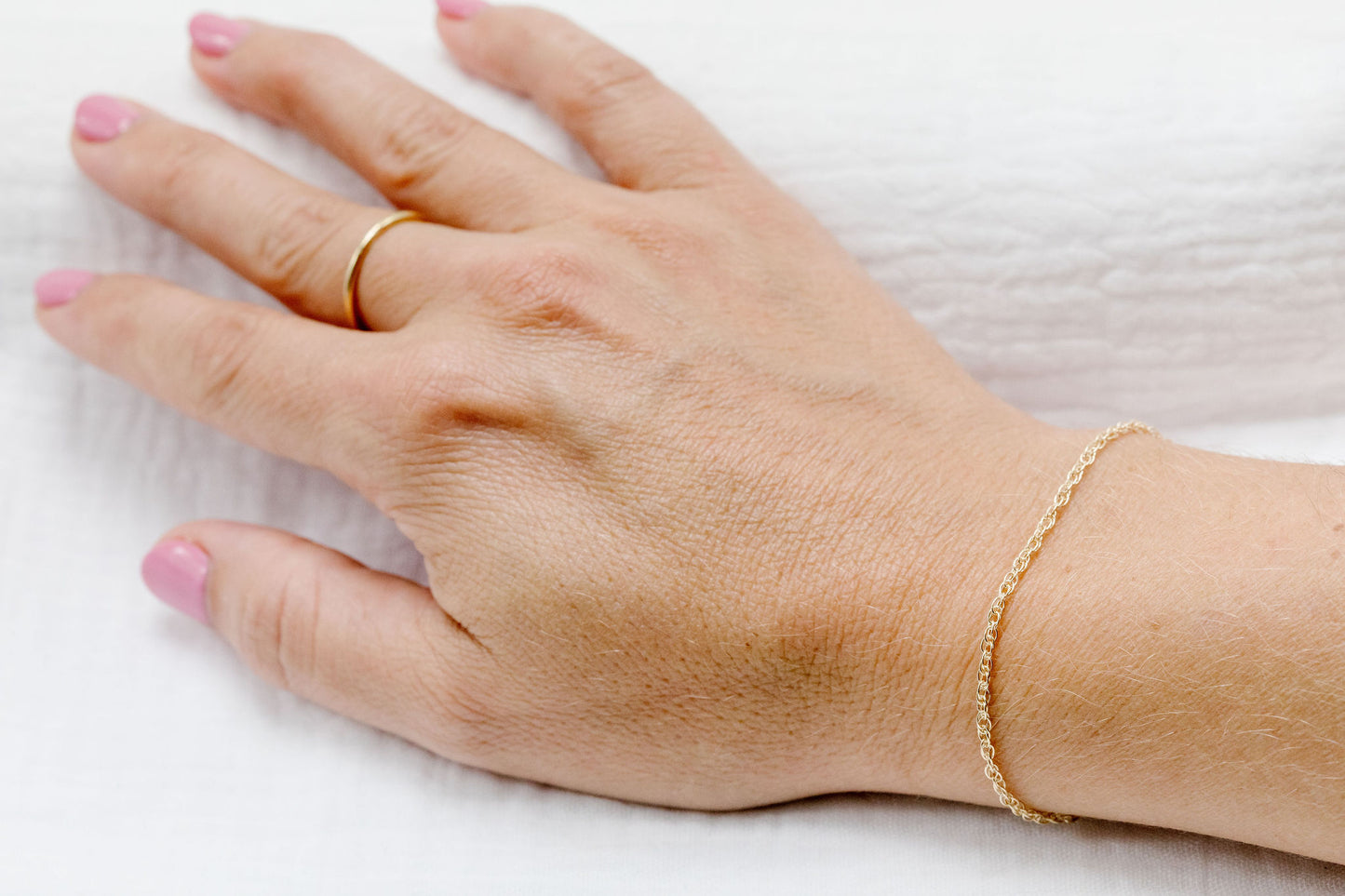 Gold Filled Rope Chain