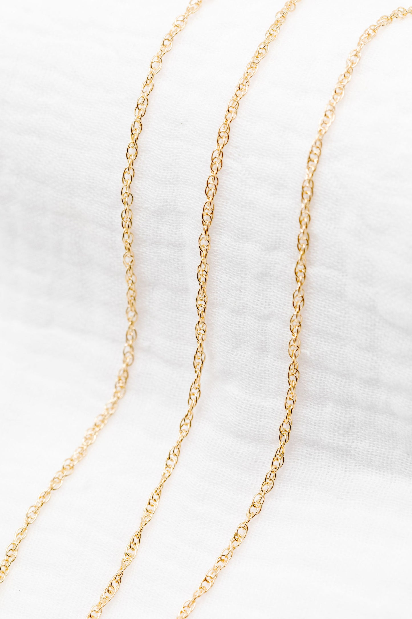 Gold Filled Rope Chain