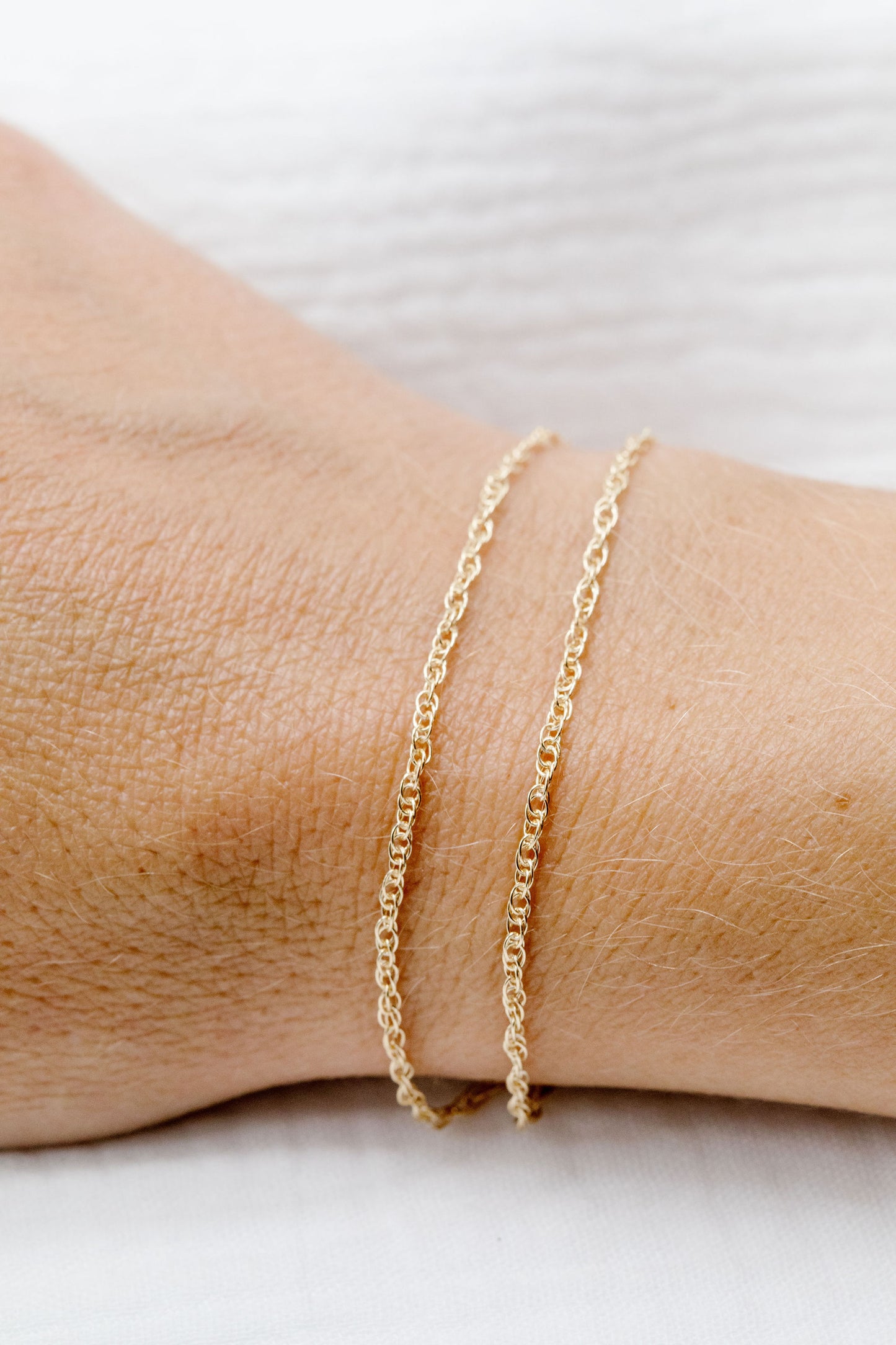 Gold Filled Rope Chain