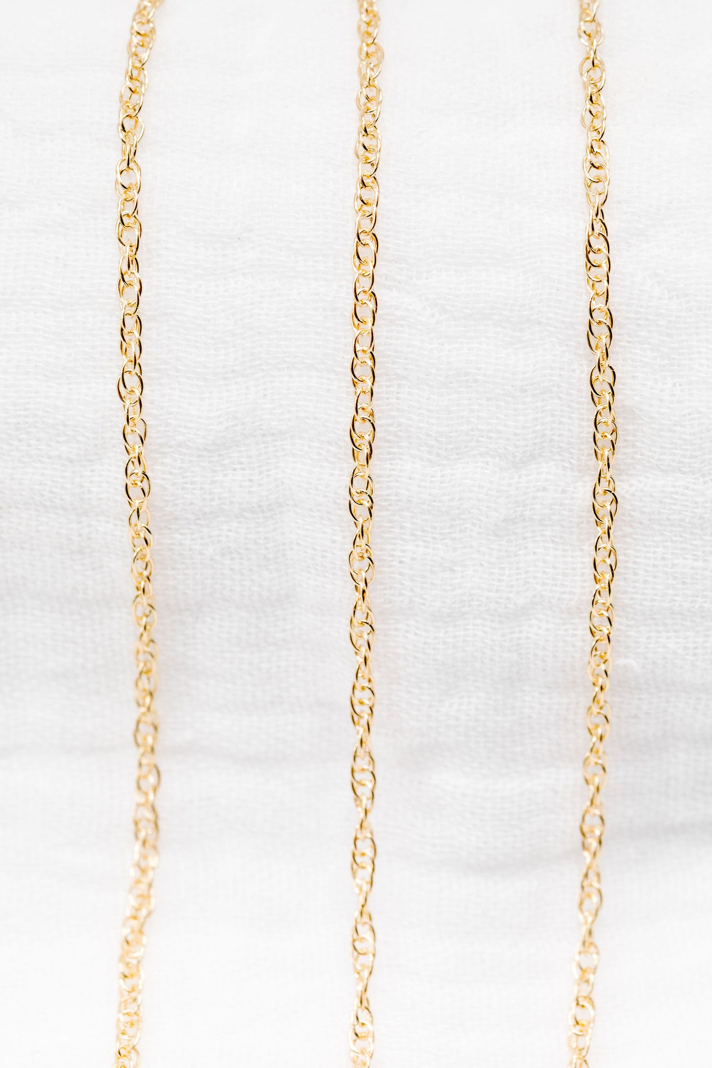 Gold Filled Rope Chain