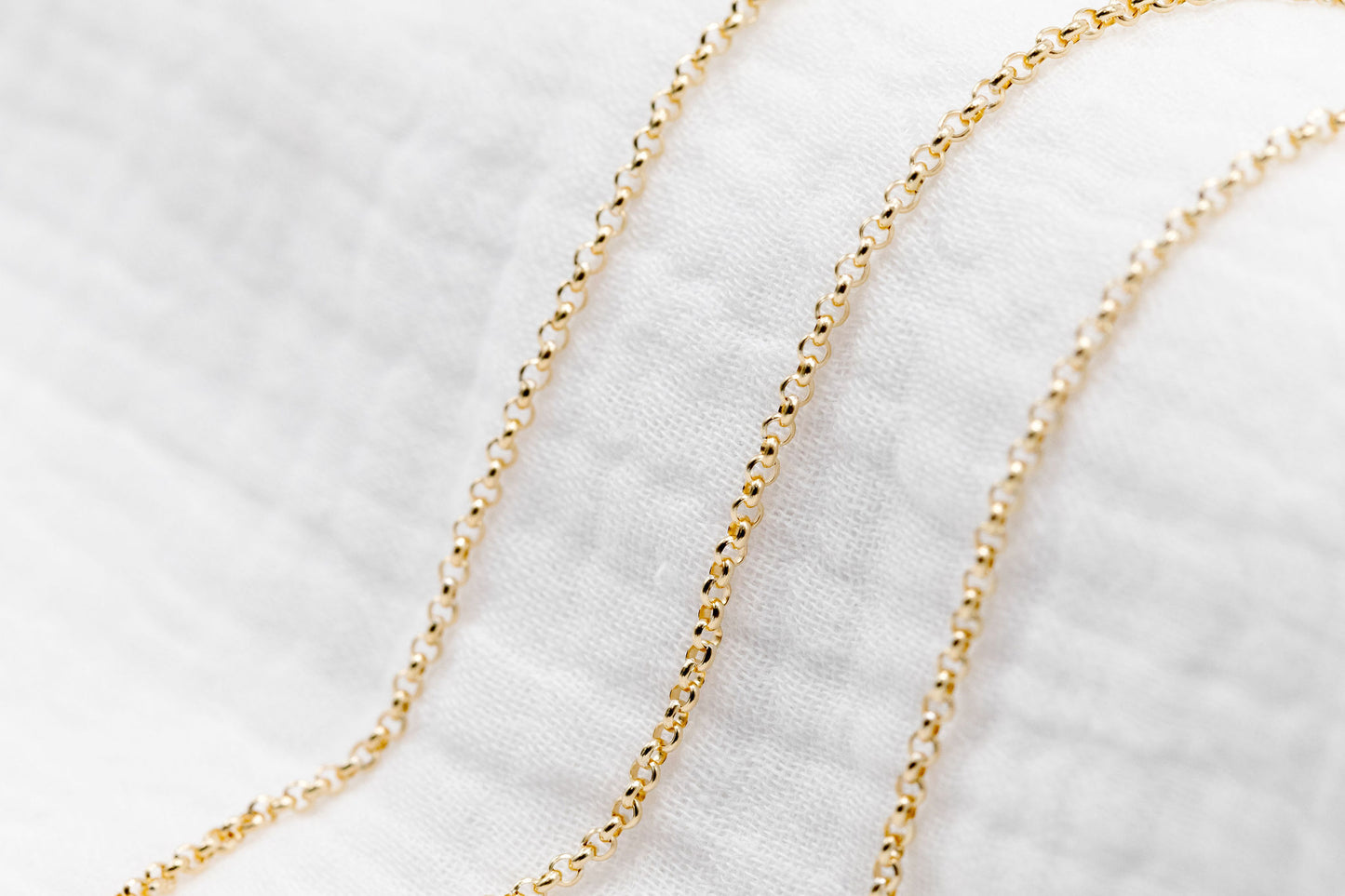 Gold Filled Rolo Chain