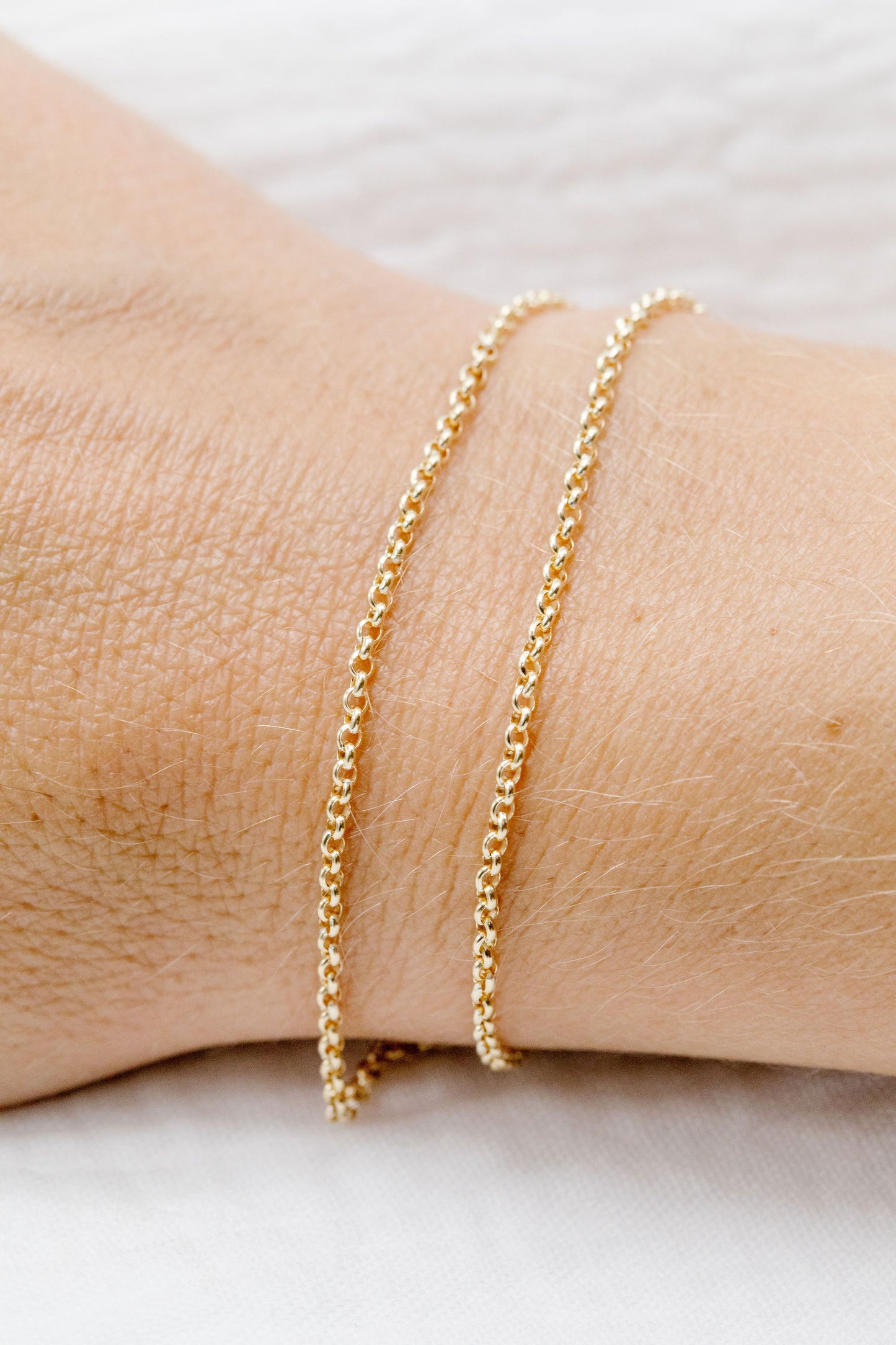 Gold Filled Rolo Chain