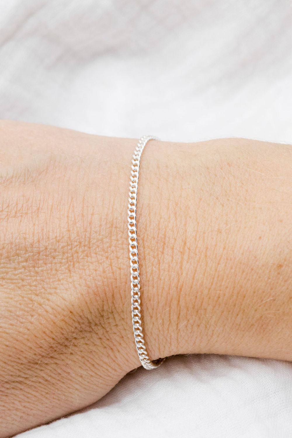 Sterling Silver Curb Chain 2.25 x 3.09mm