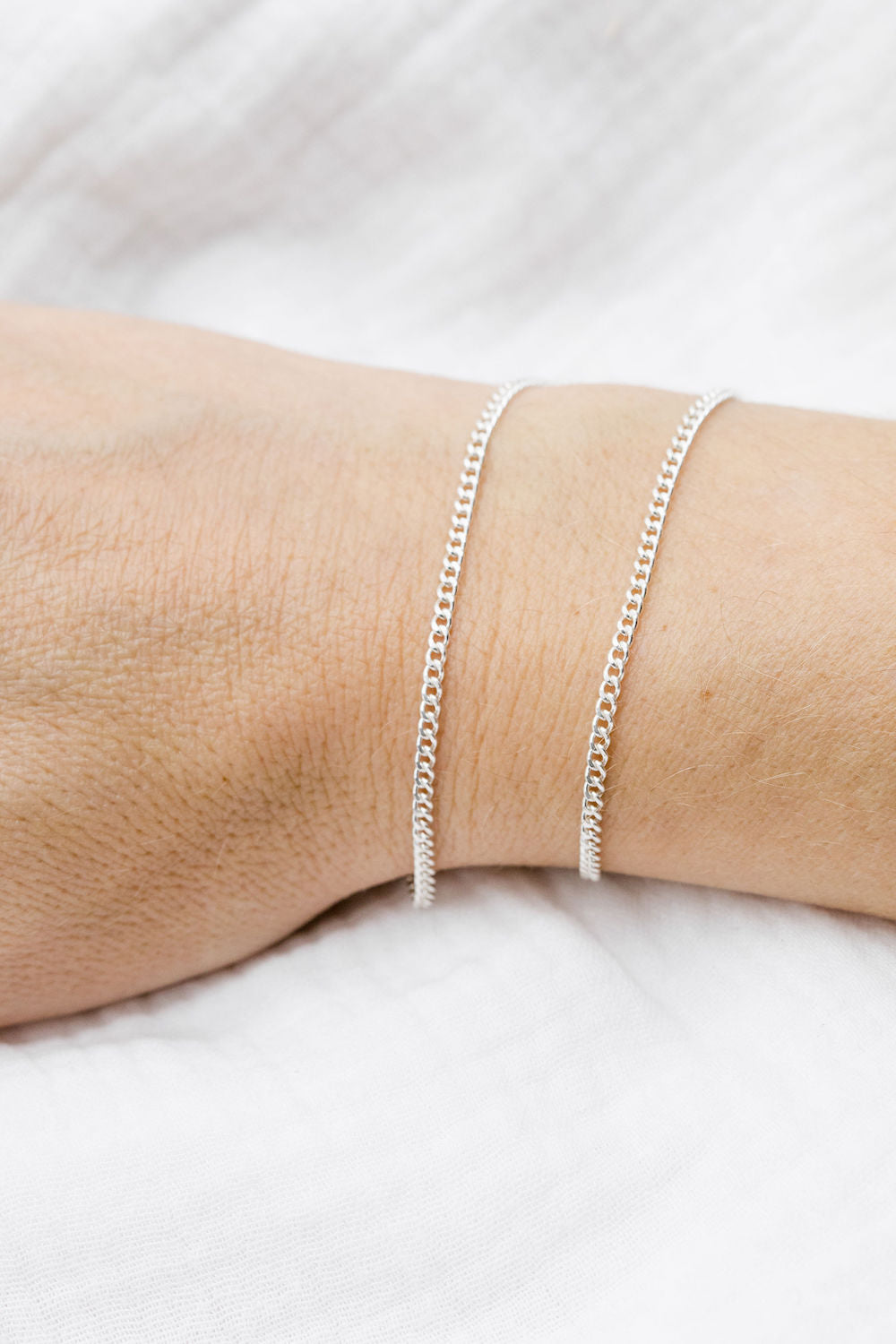 Sterling Silver Curb Chain 2.25 x 3.09mm