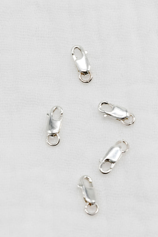 Sterling Silver Lobster Clasp (5 Pack)