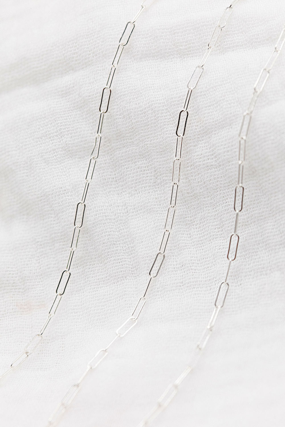 Sterling Silver Paperclip Chain 2x5.5mm