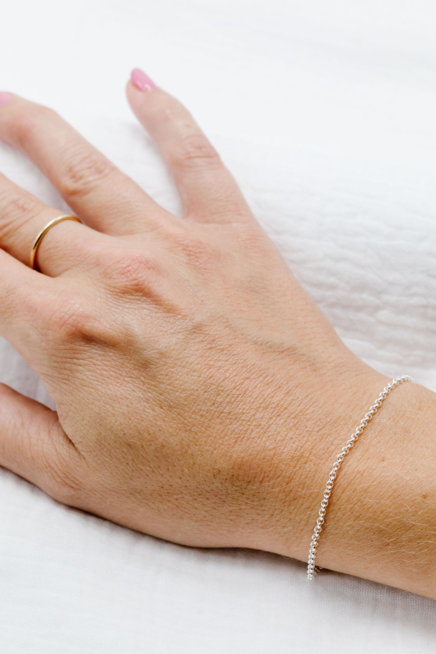 Sterling Silver Rolo Chain