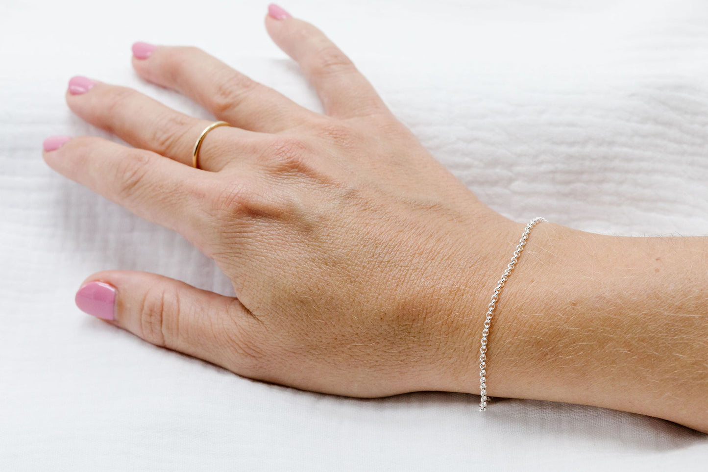 Sterling Silver Rolo Chain