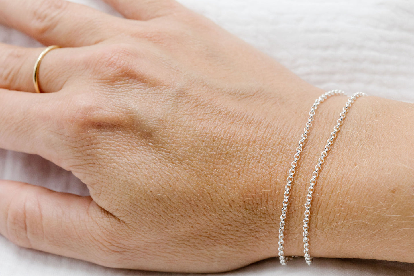 Sterling Silver Rolo Chain