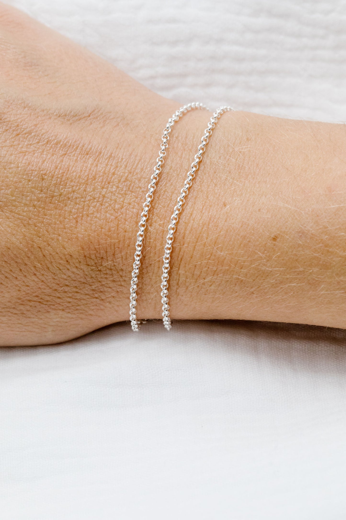 Sterling Silver Rolo Chain