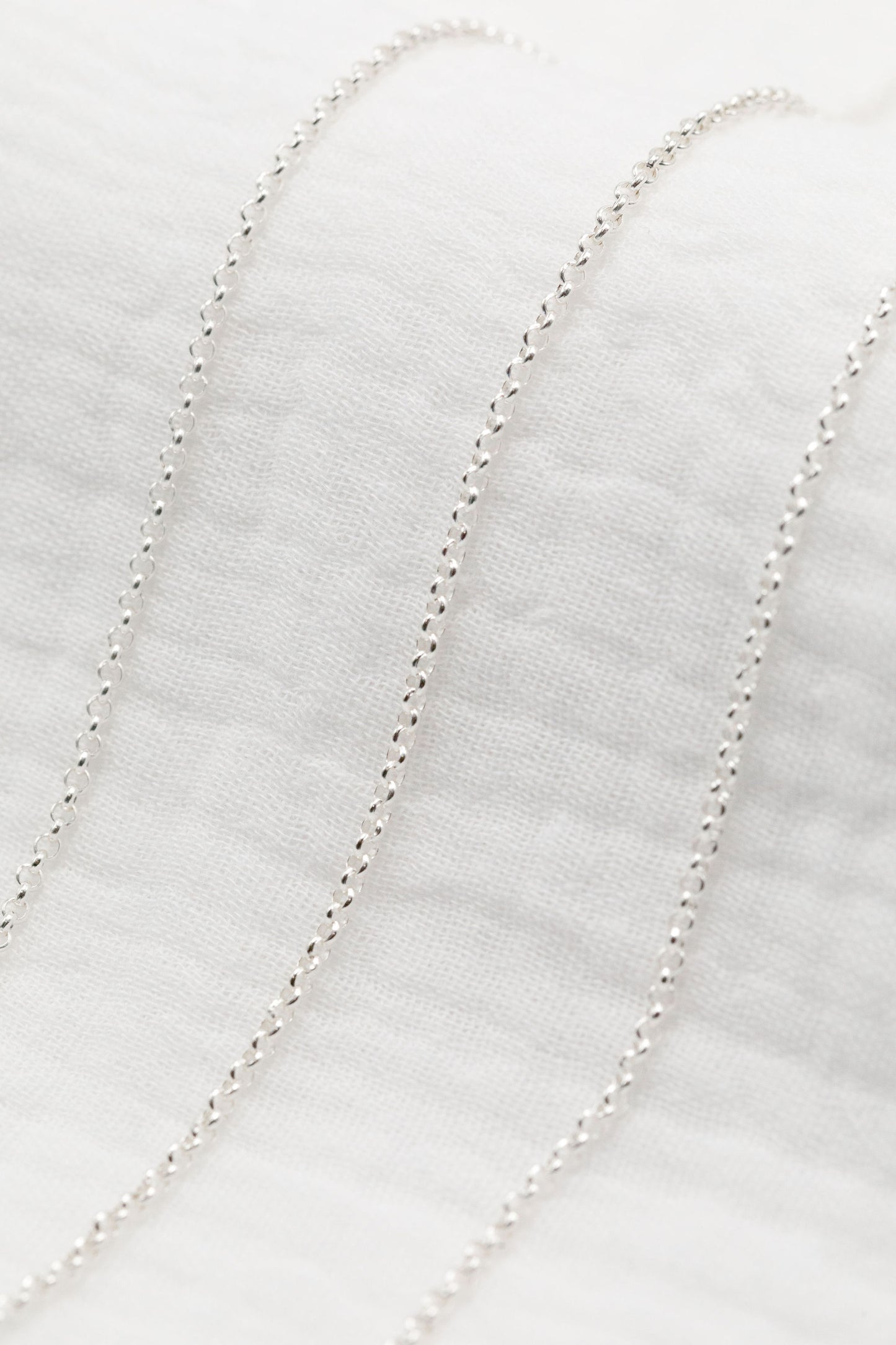 Sterling Silver Rolo Chain