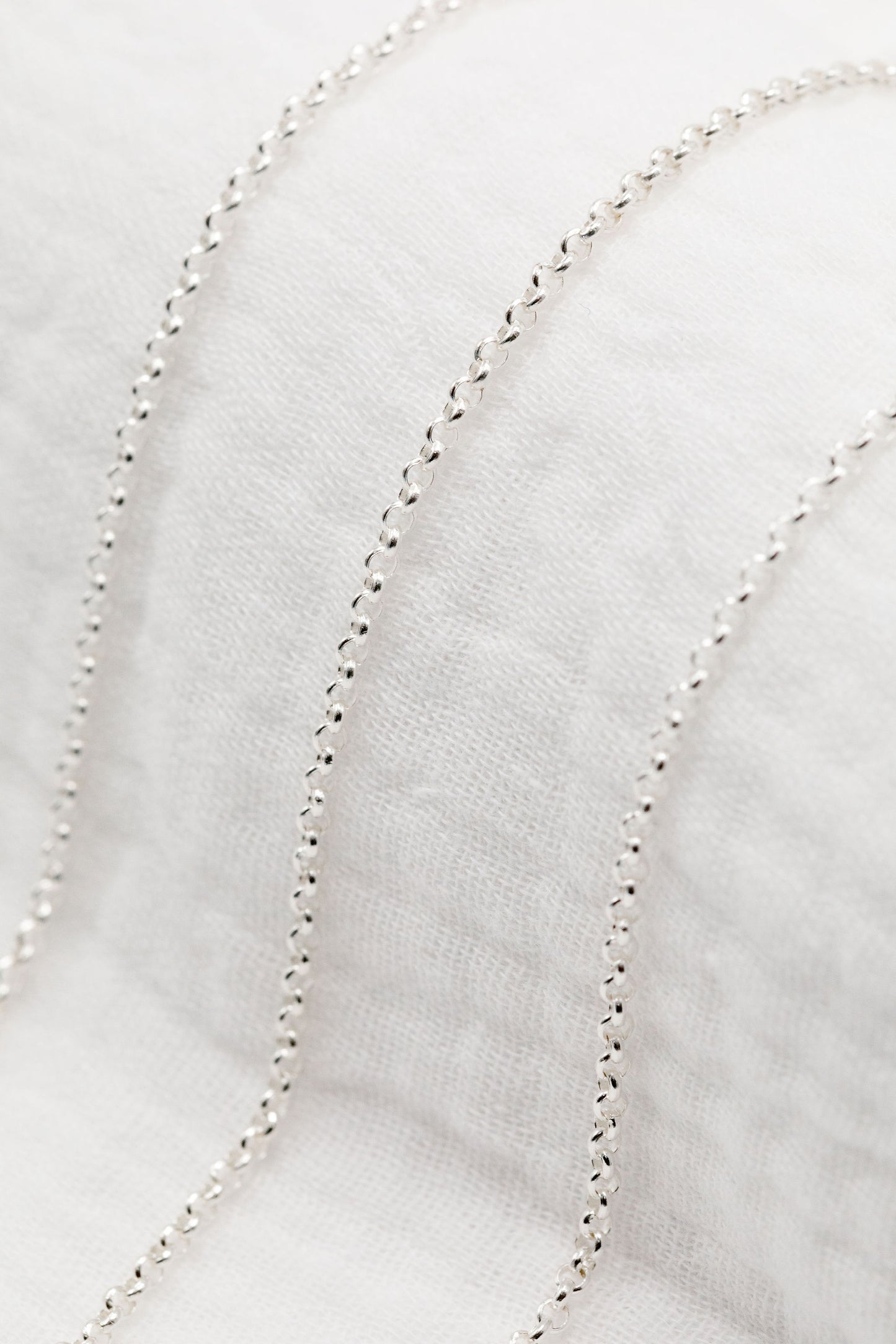 Sterling Silver Rolo Chain