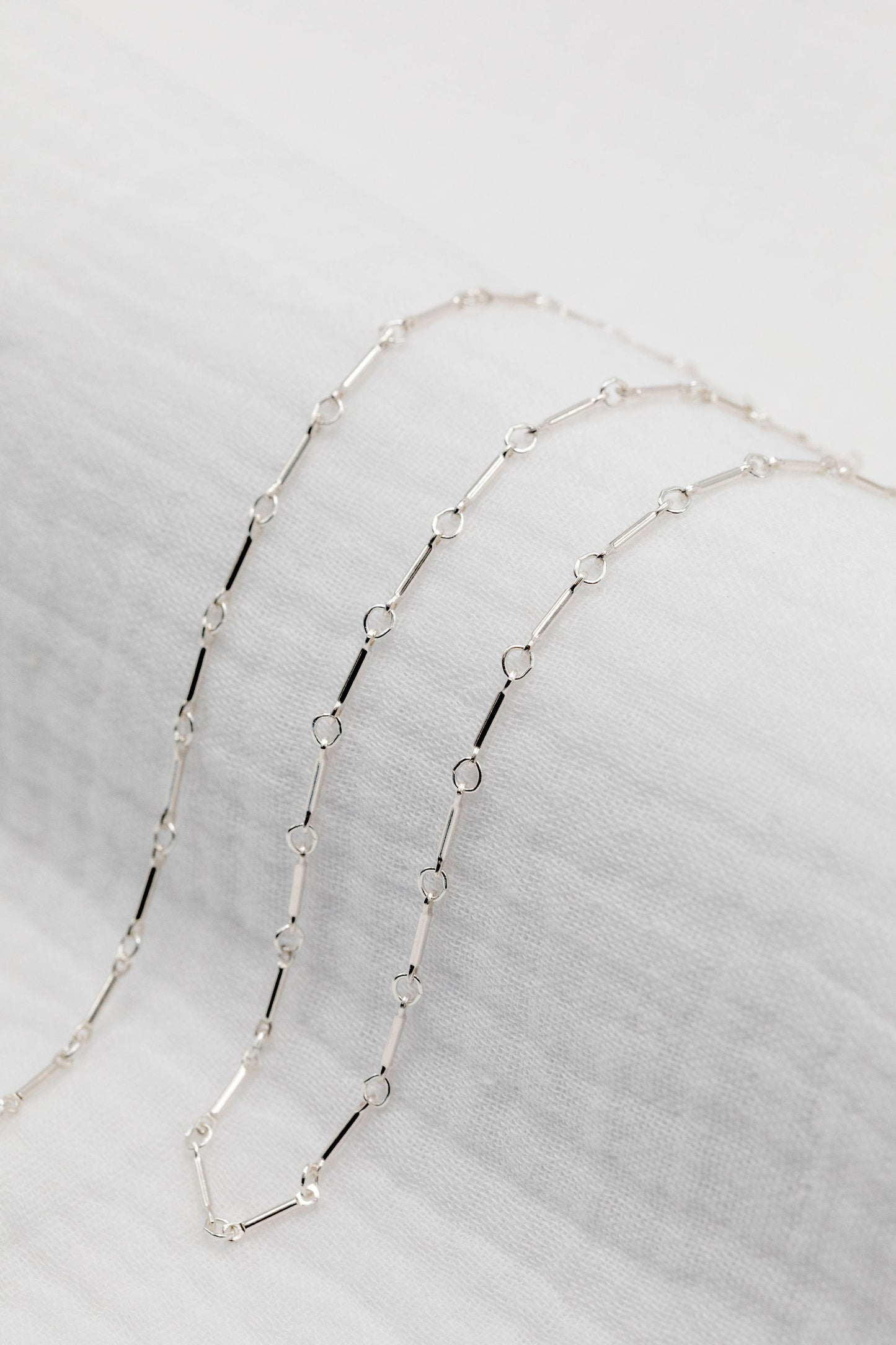 Sterling Silver Bar Chain