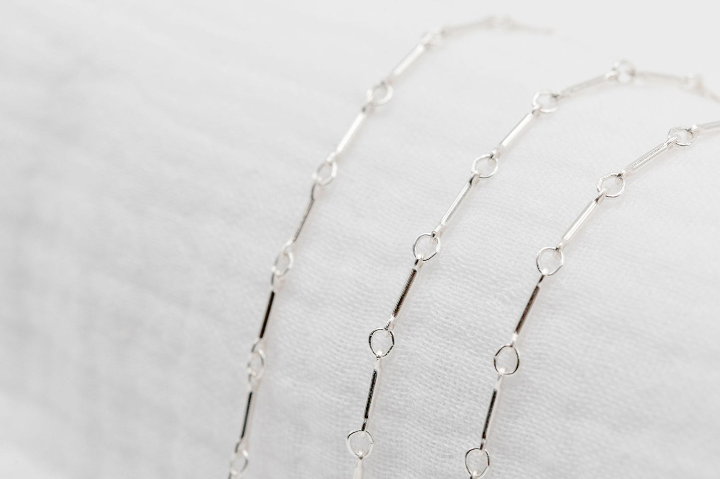 Sterling Silver Bar Chain
