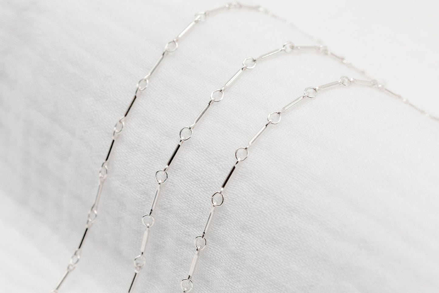 Sterling Silver Bar Chain