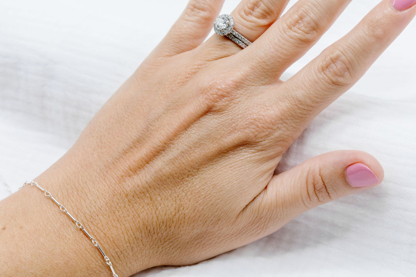 Sterling Silver Bar Chain