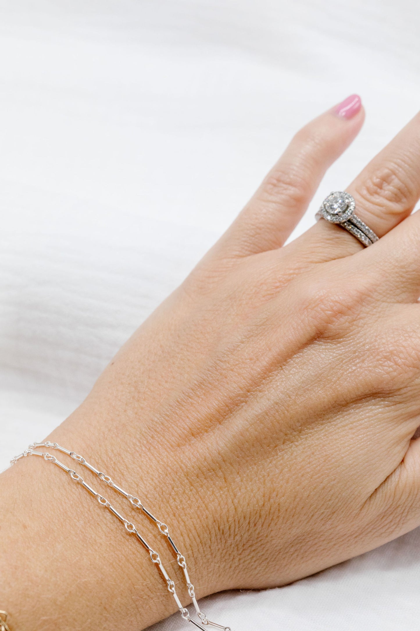 Sterling Silver Bar Chain