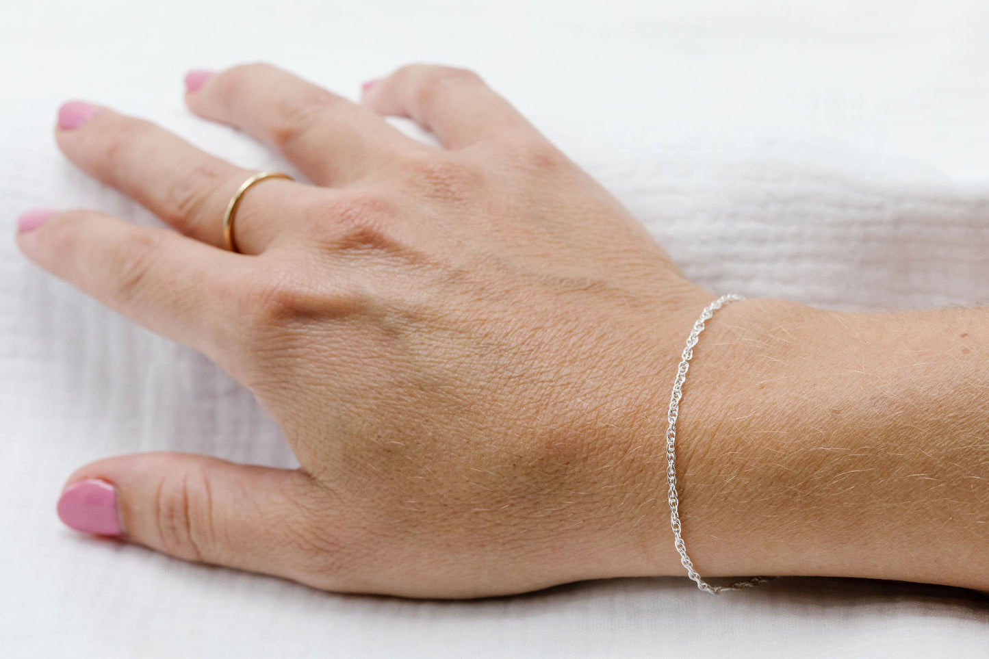 Sterling Silver Rope Chain