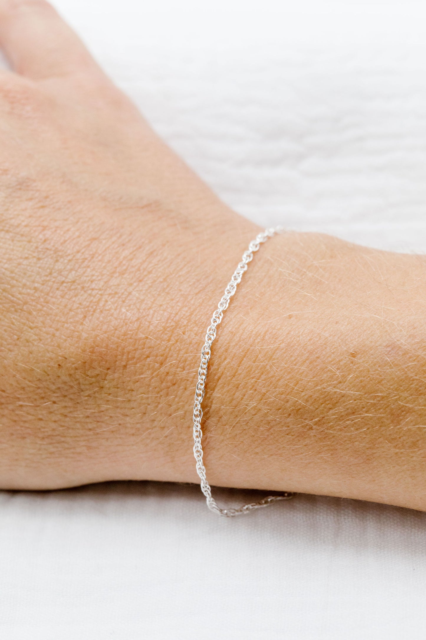 Sterling Silver Rope Chain