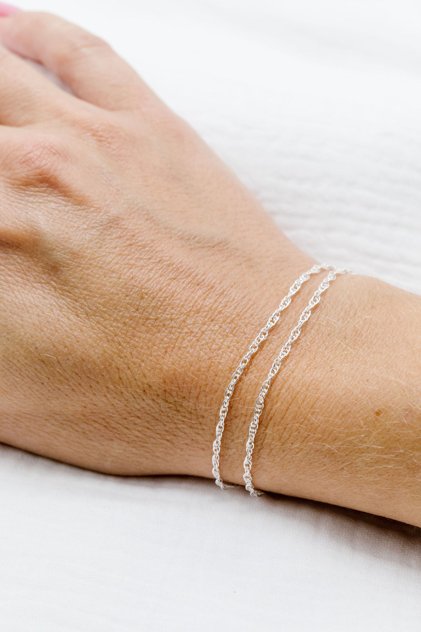 Sterling Silver Rope Chain
