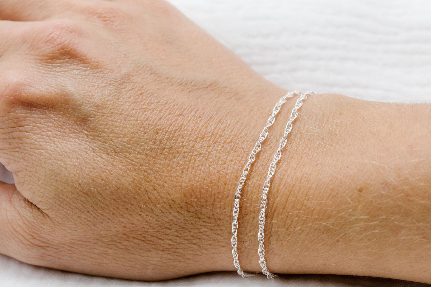 Sterling Silver Rope Chain