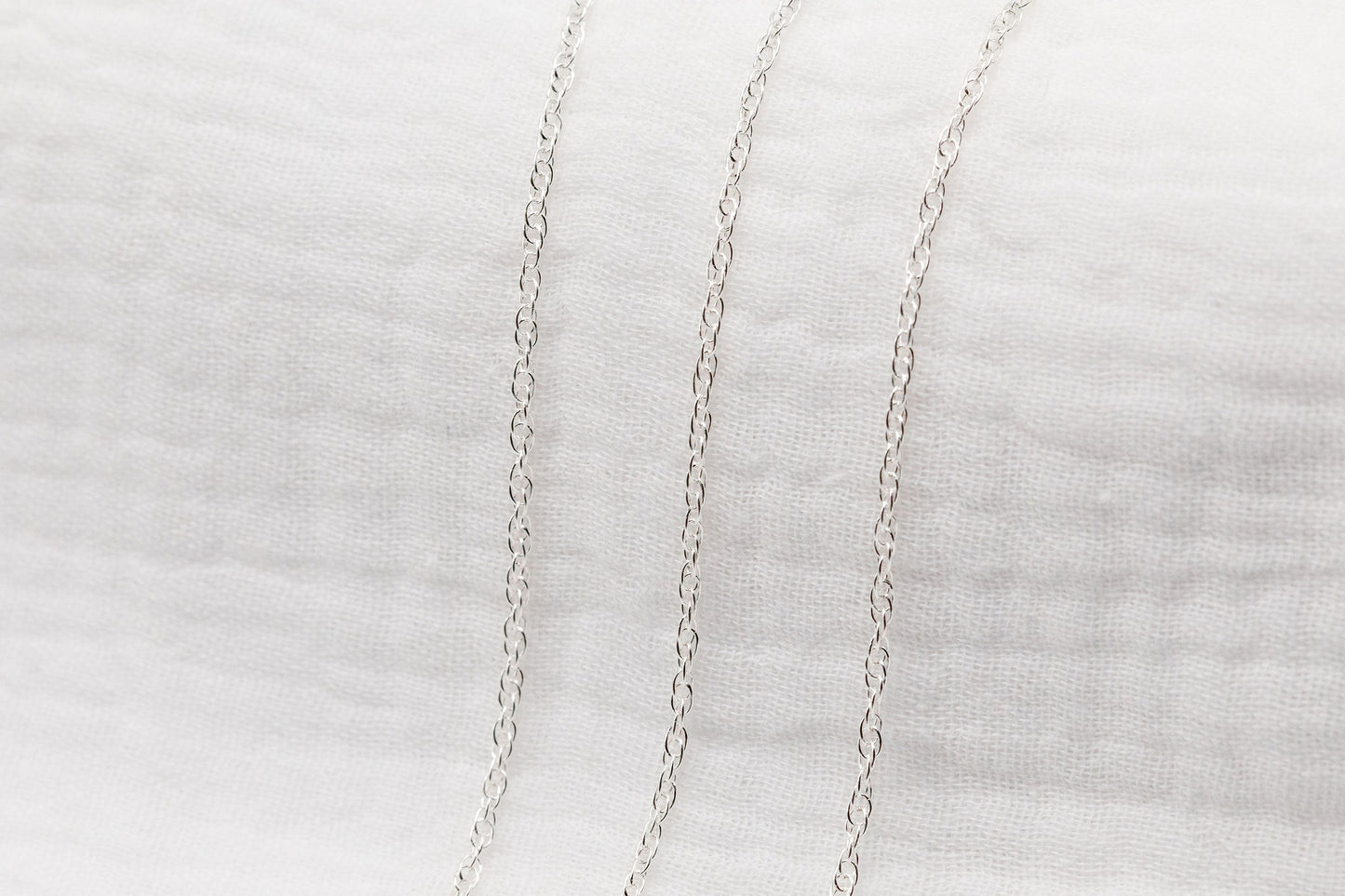 Sterling Silver Rope Chain