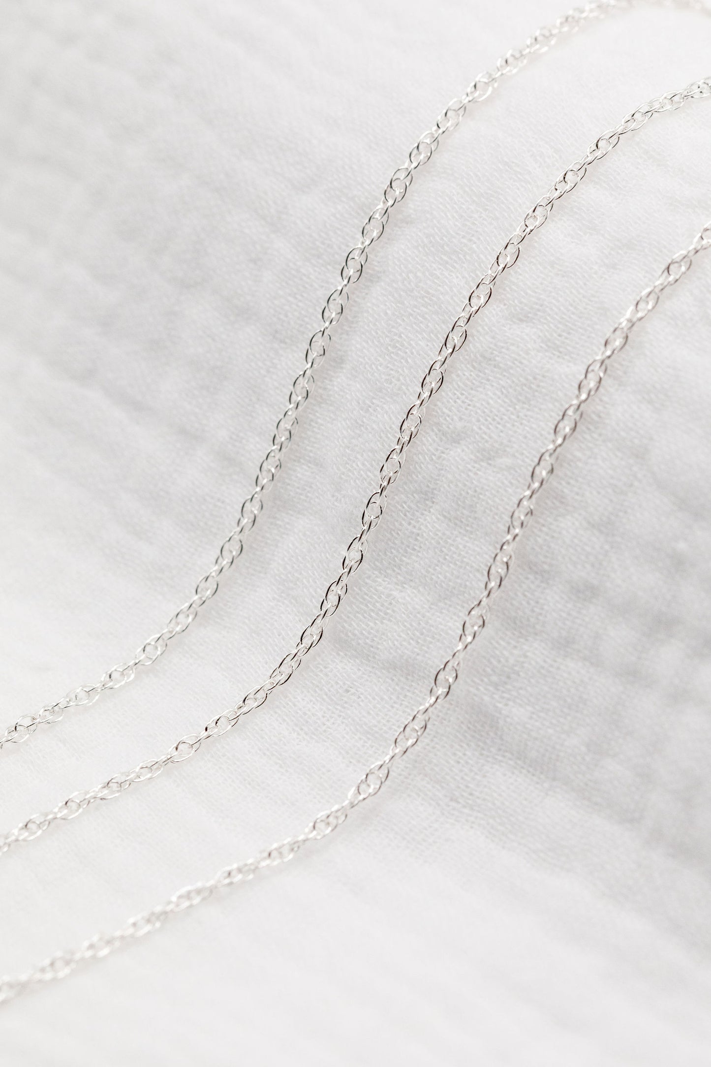 Sterling Silver Rope Chain