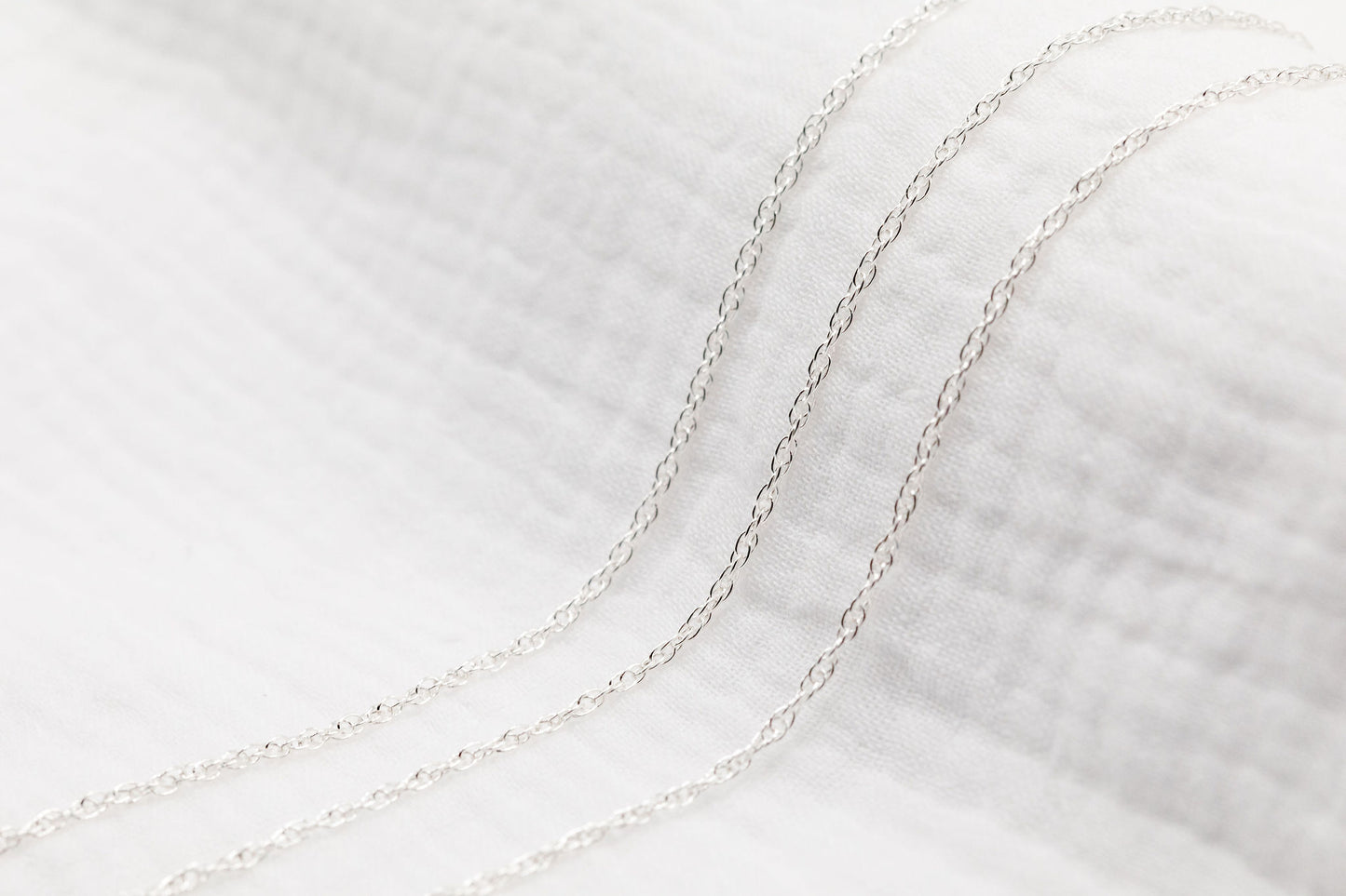 Sterling Silver Rope Chain