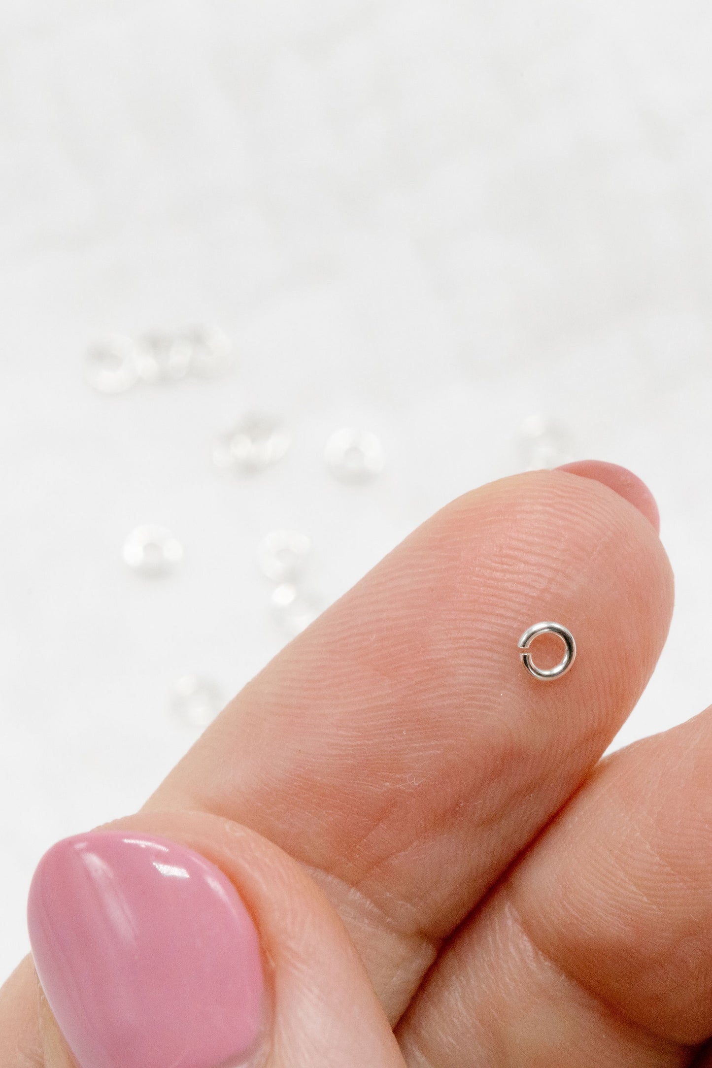 3mm 22g Sterling Silver Open Jump Rings (50 Pack)