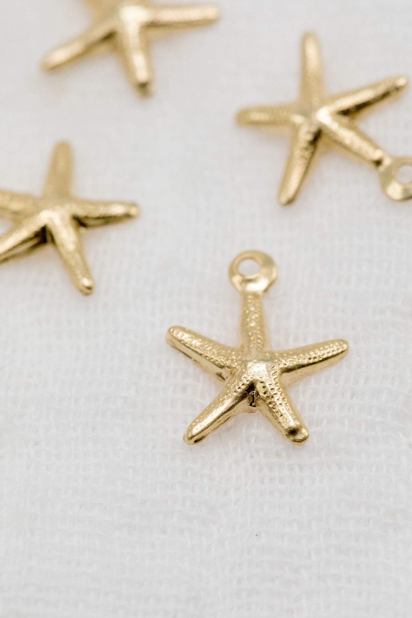 Gold Filled Starfish Charm (5 pieces)