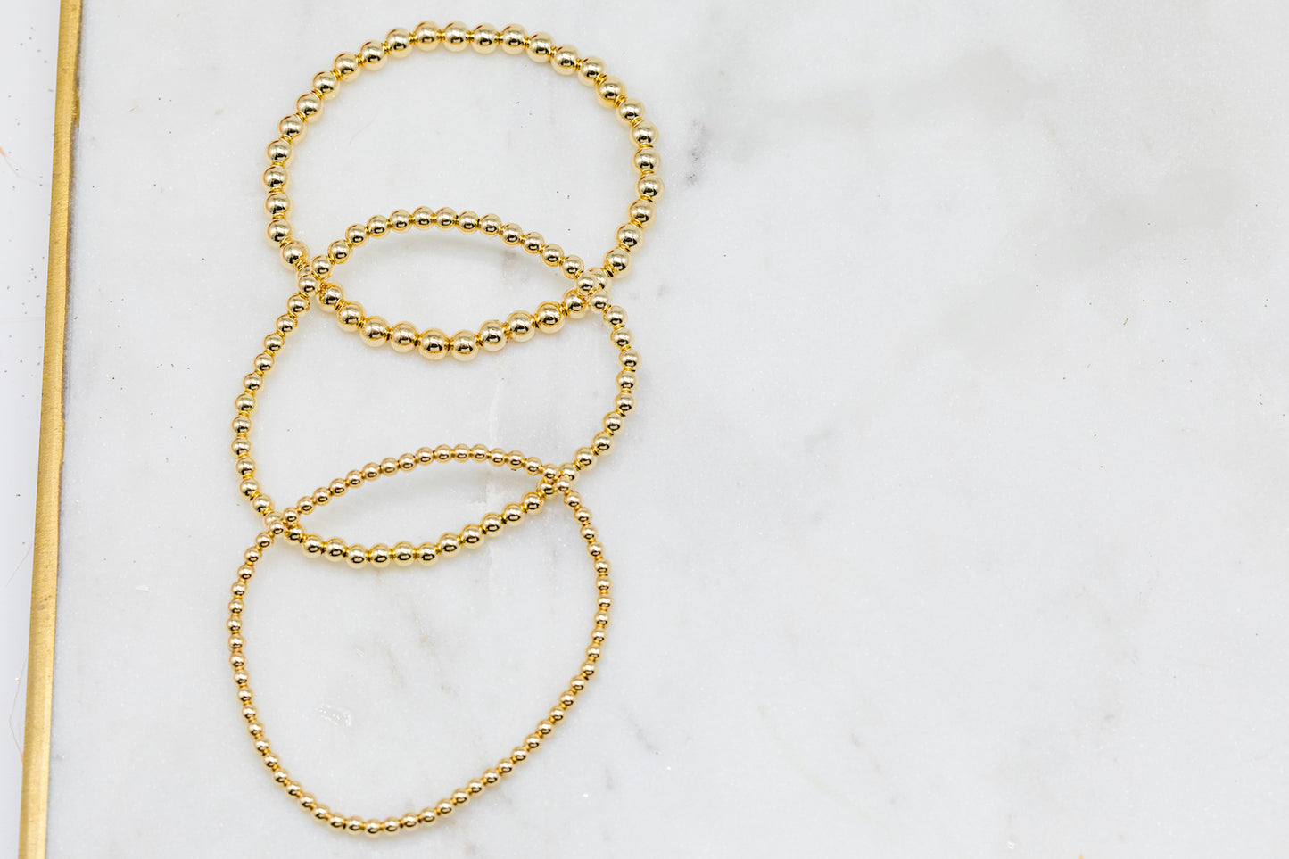Gold Filled Beaded Bracelet