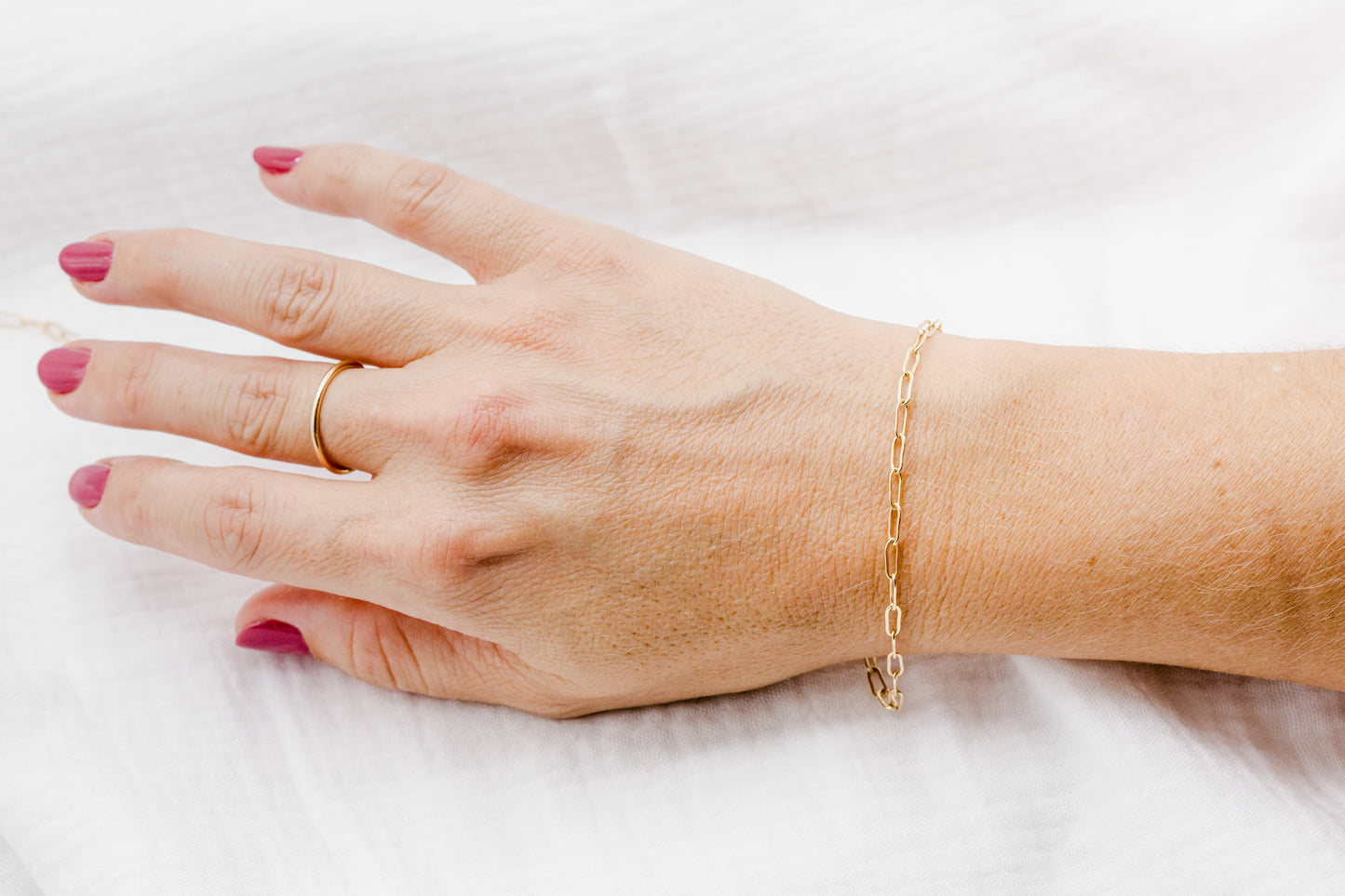 Large Gold Filled Paperclip Chain 2.98mm x 7.49mm