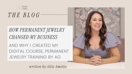 How Permanent Jewelry Changed My Business — and Why I Created Permanent Jewelry Training by AG