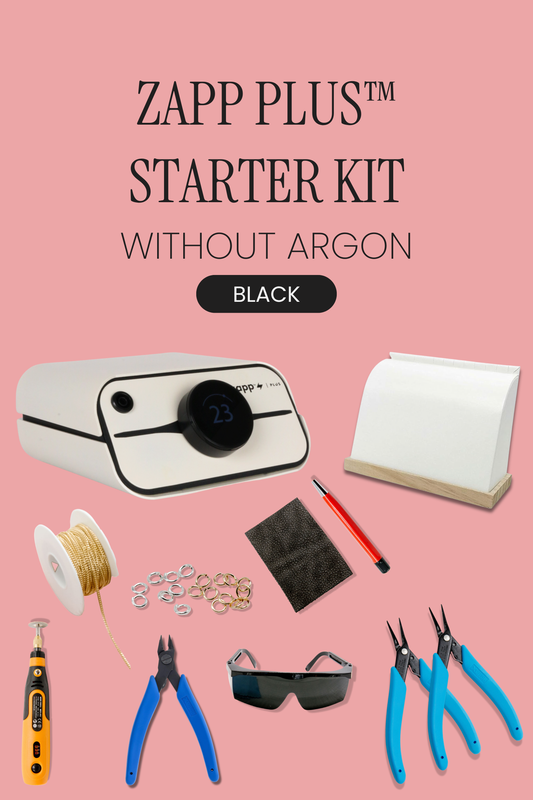 NEW Black Zapp Plus - Permanent Jewelry Welder Starter Kit {without Argon}