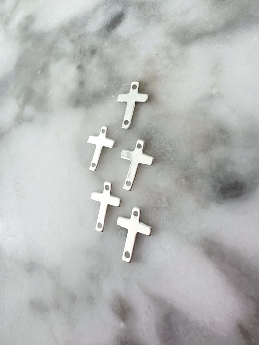 Sterling Silver Cross Connector
