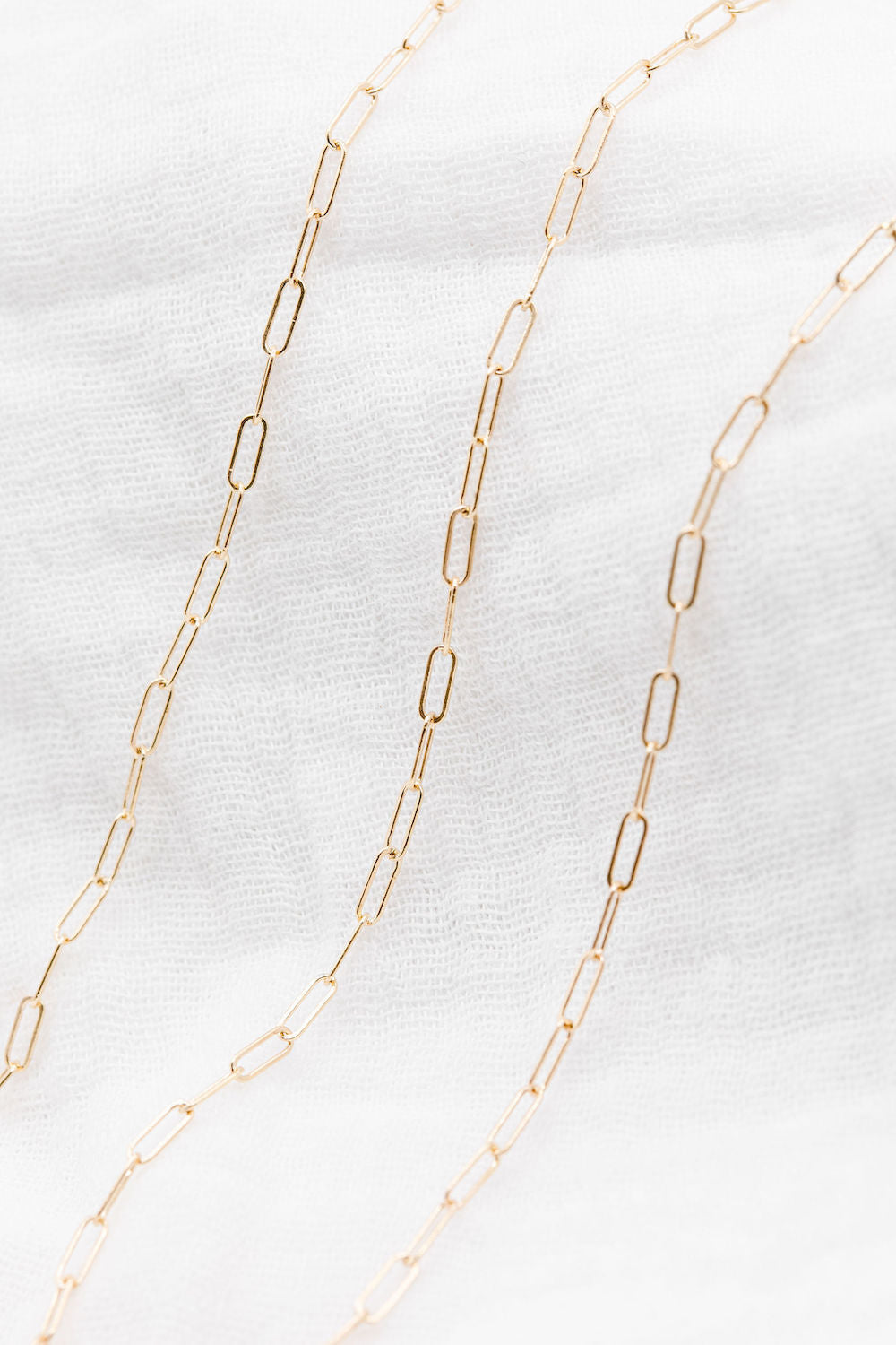 Gold Filled Paperclip Chain 2mm x 5.5mm