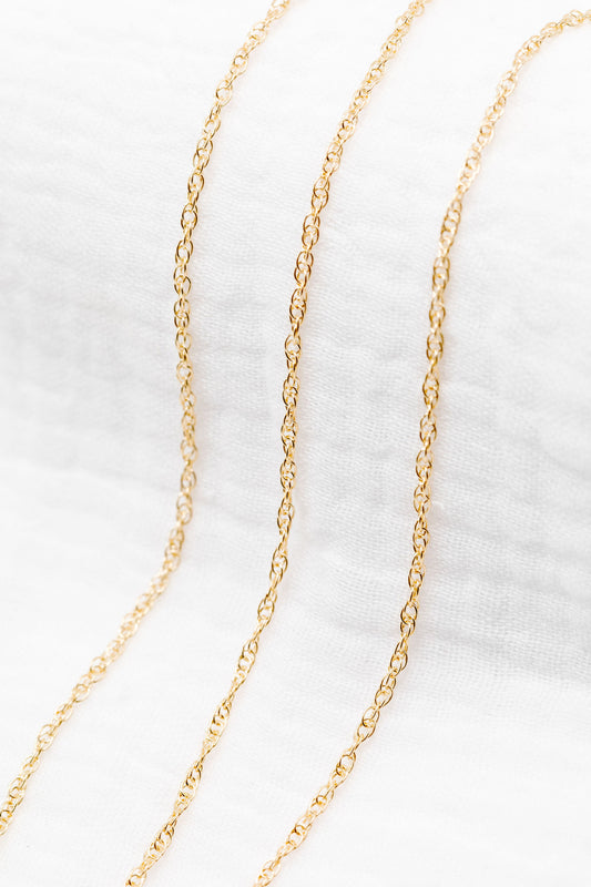 Gold Filled Rope Chain