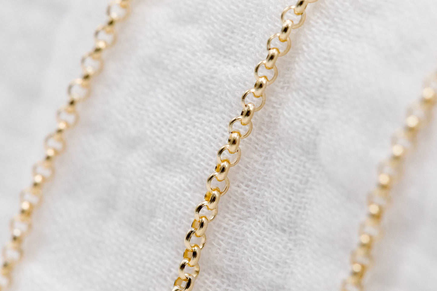 Gold Filled Rolo Chain