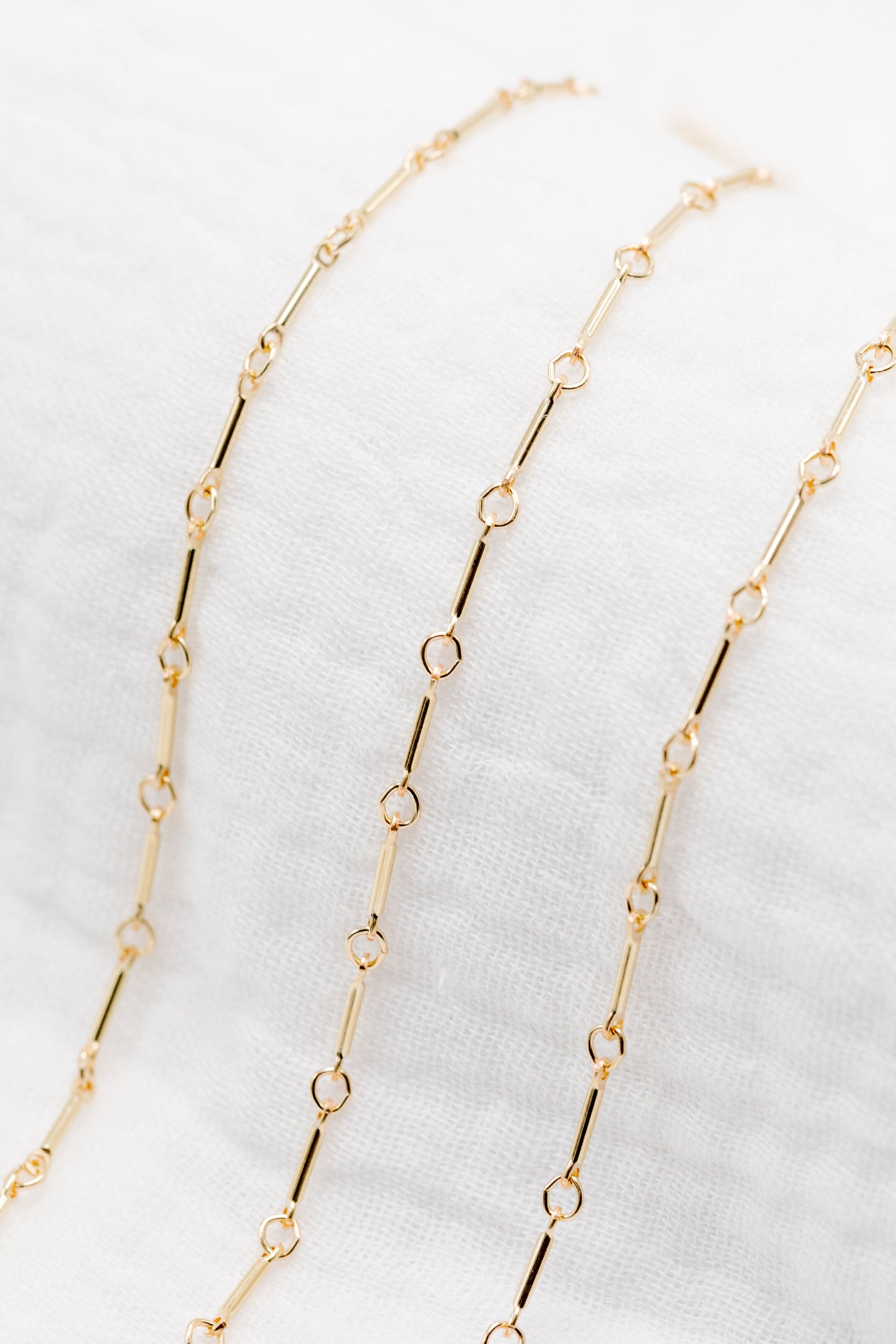 Gold Filled Bar Chain