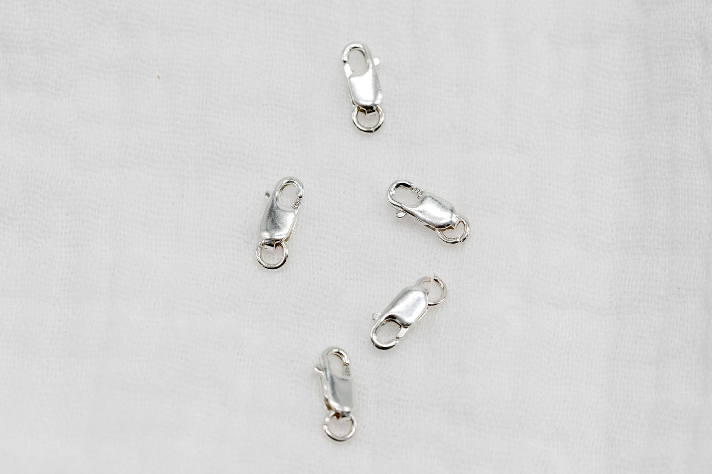 Sterling Silver Lobster Clasp (5 Pack)